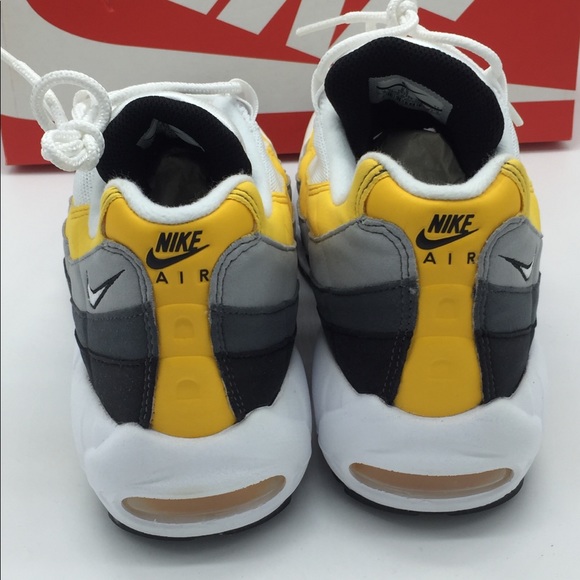 Nike Air Max 95 Shoes Amarillo White Grey Yellow - Picture 8 of 8